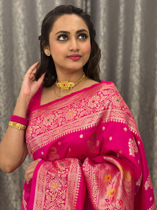 Pure silk Pethani saree