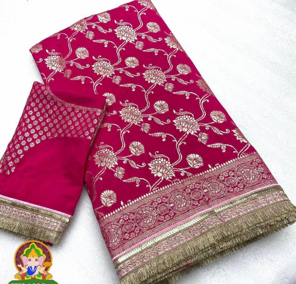 Viscose Dola Silk Saree