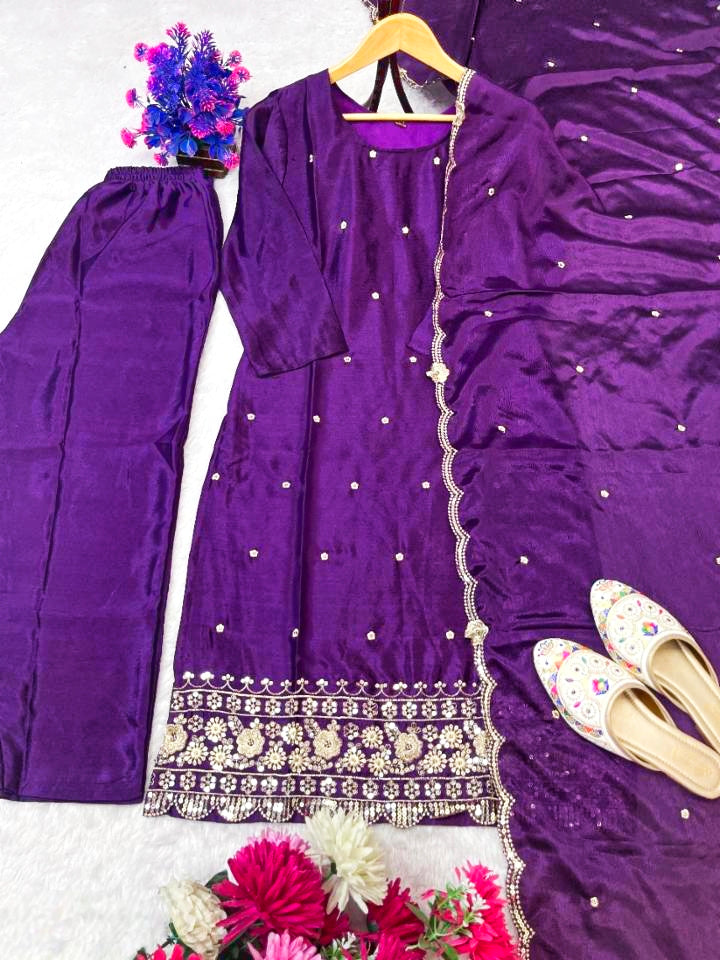 PURE CHINON long suit set