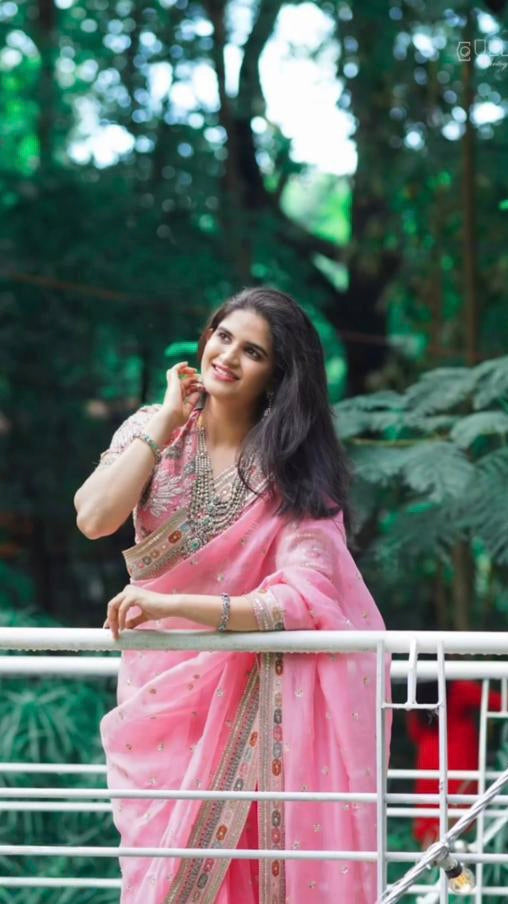 Designer Saree On Heavy Organza