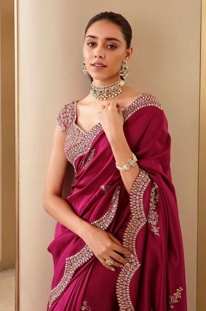 Heavy Embroidery Coding & Sequins  Work & Fancy CutWork Border