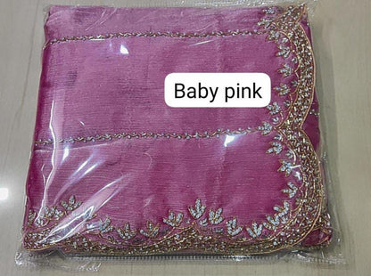 Zimmy Choo Saree pure Handwork ston work saree