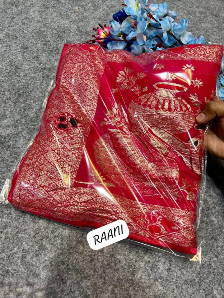 Chanderi Viscose Saree