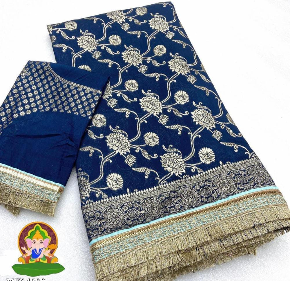 Viscose Dola Silk Saree