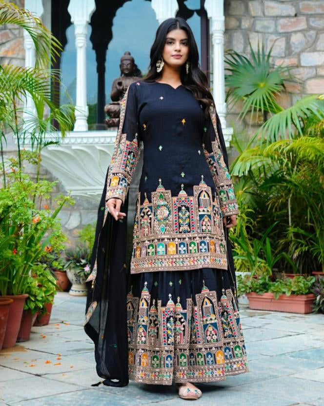 Pure Chinnon Silk suit set