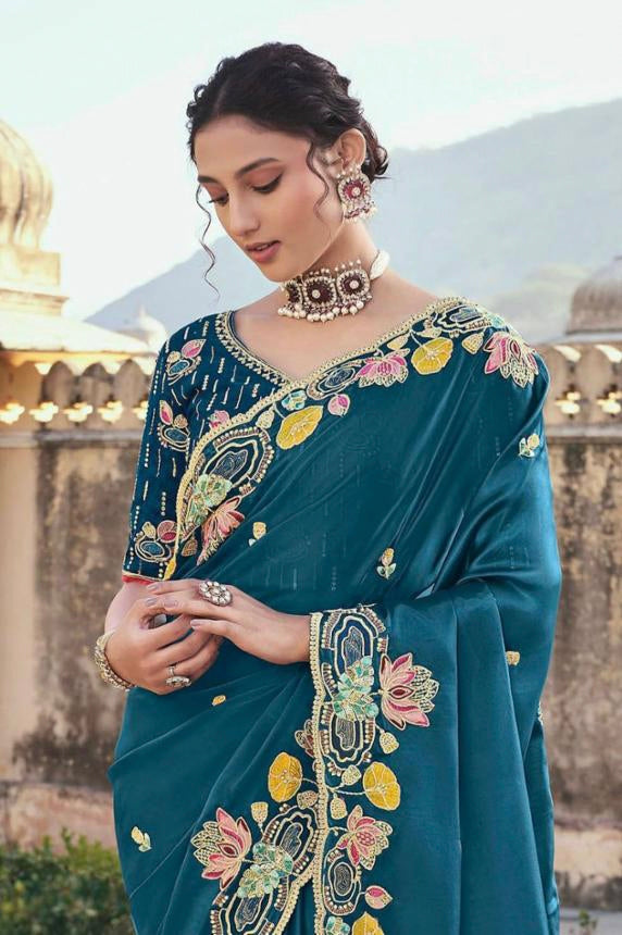 Pure organza jimmy choo saree