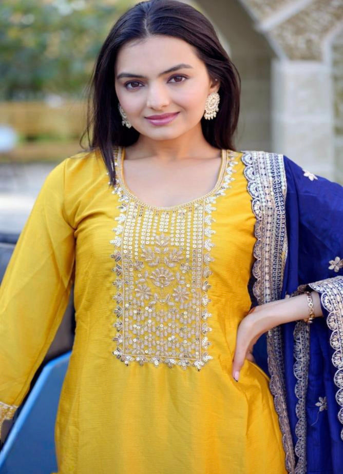 roman silk kurti set with dupatta suit set