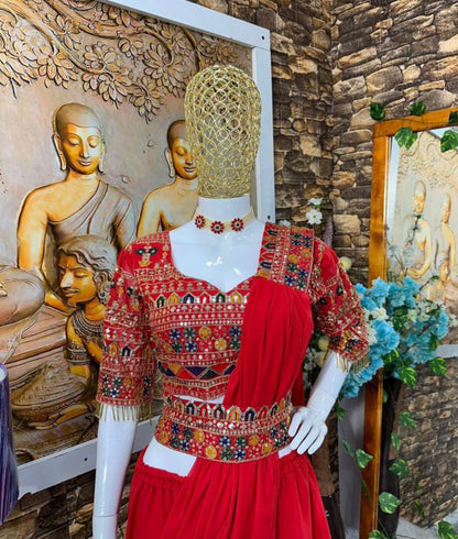 Ready to work Saree EMBROIDERY LACE BORDER WORK WITH POCKET