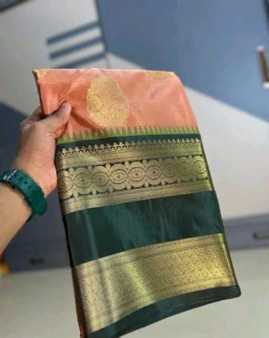 Banarasi Semi Katan Silk Saree