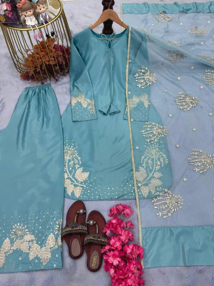 top plazoo dupatta , Pur Natural Crepe