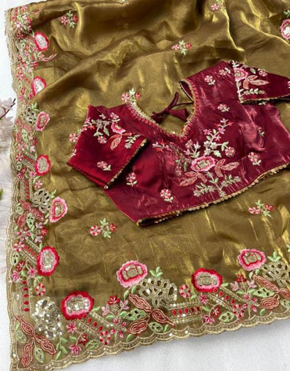 Zimmy Choo Silk Saree