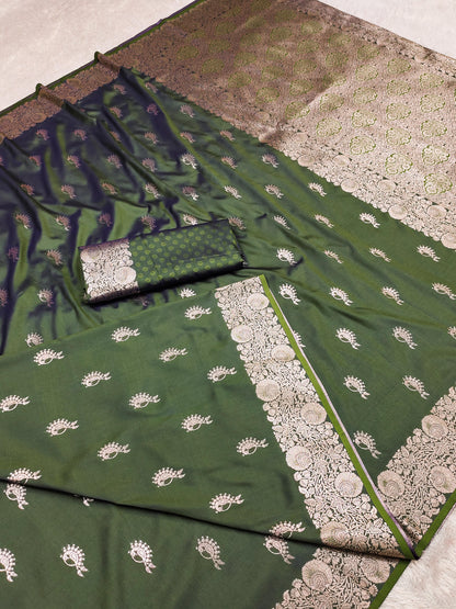 Soft And Pure Nath Banarasi silk saree