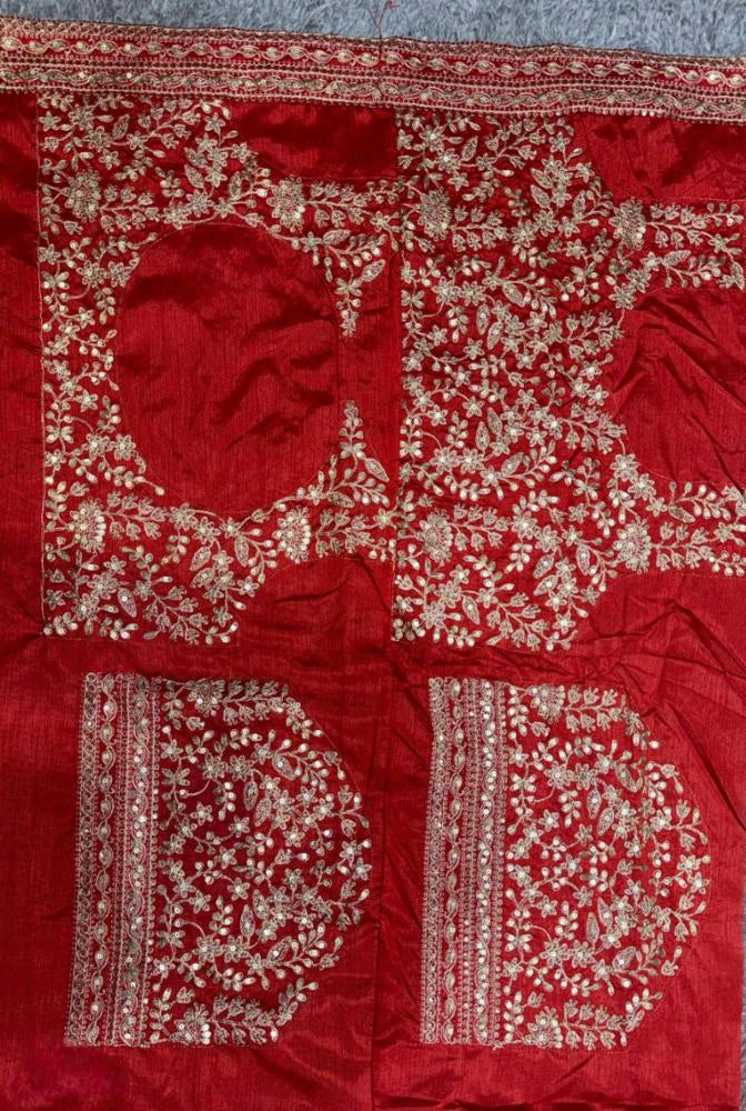 Pure organza gold saree