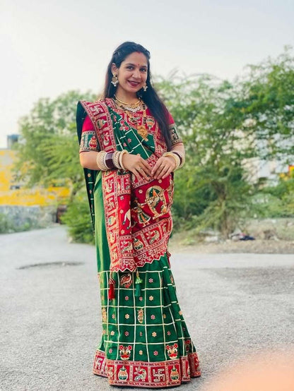 hand diamond work saree