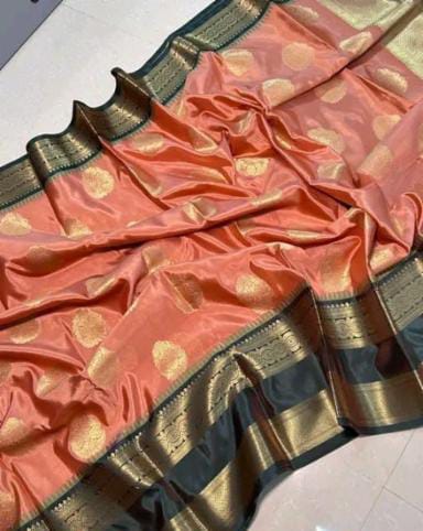 Banarasi Semi Katan Silk Saree
