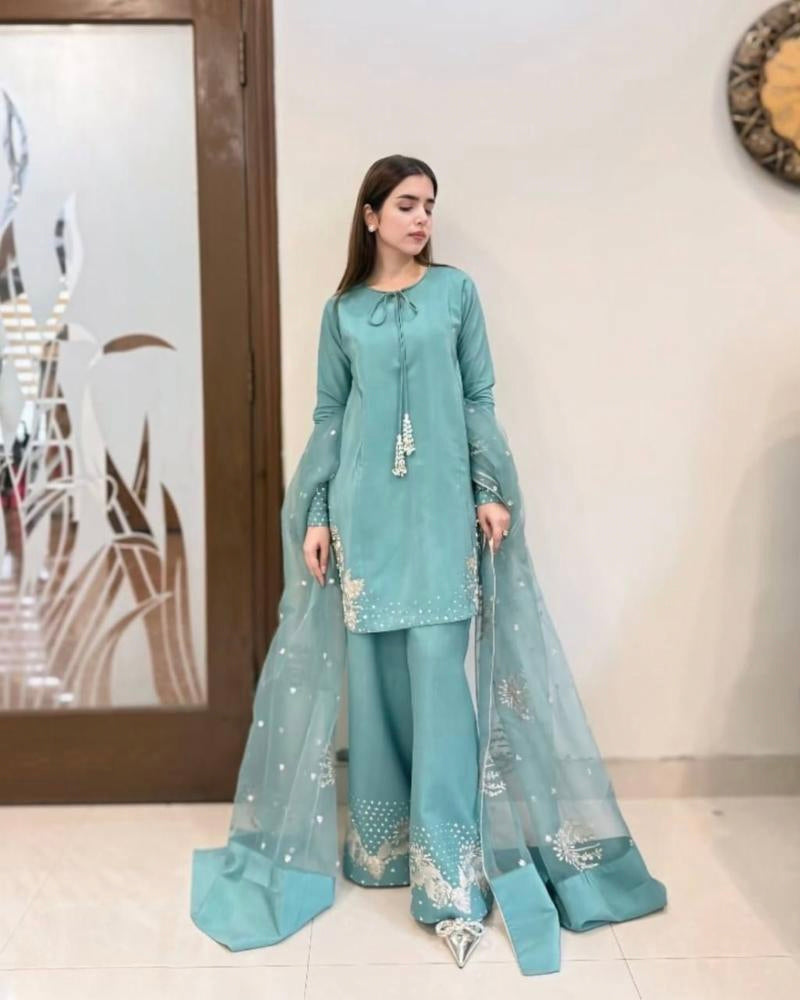 top plazoo dupatta , Pur Natural Crepe