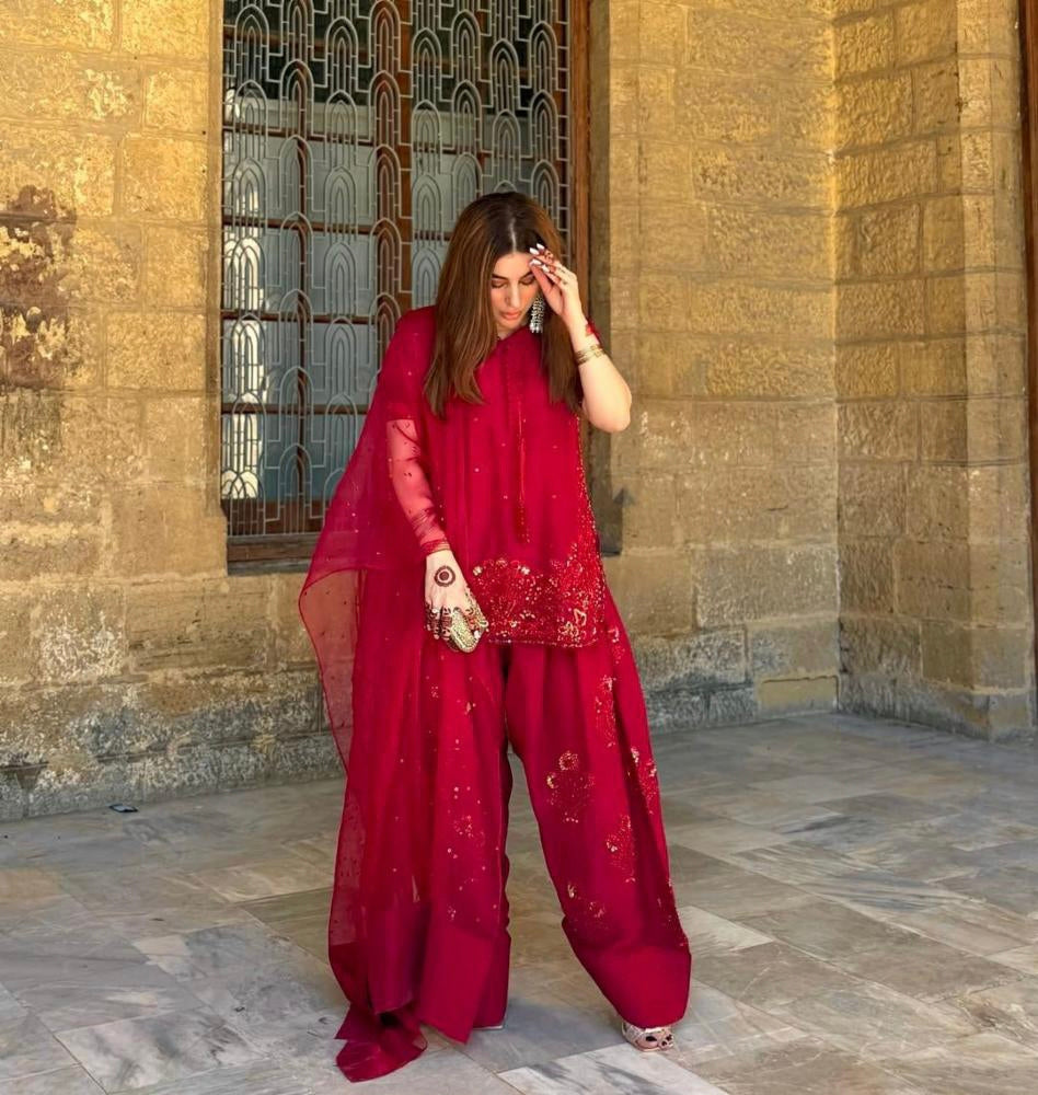 Pure Natural Crep Silk suit set