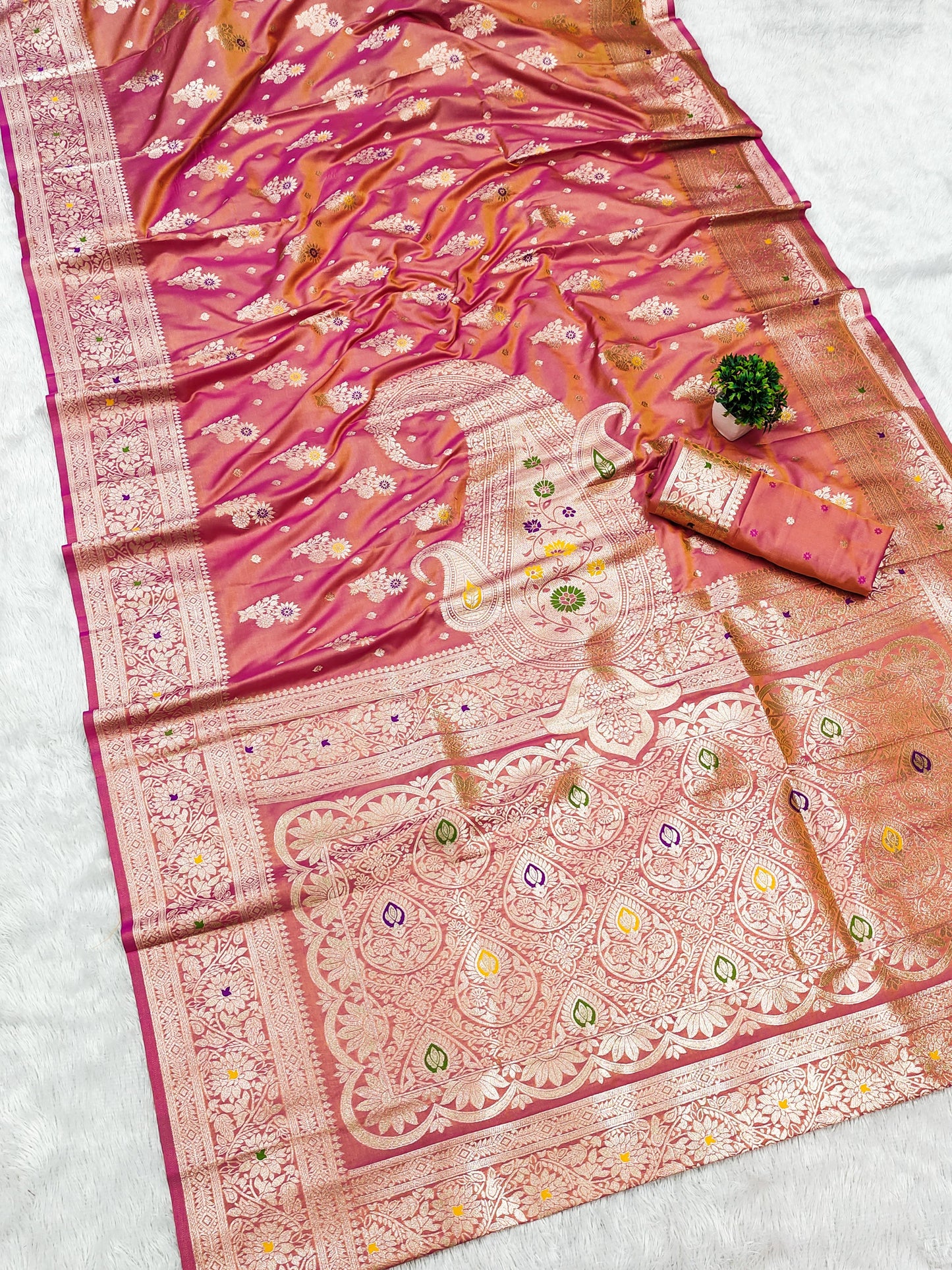 Pure silk Pethani saree