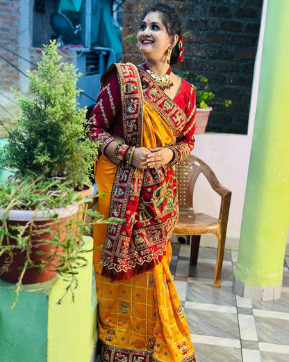 pure Soft Silk hand diamond work premium saree