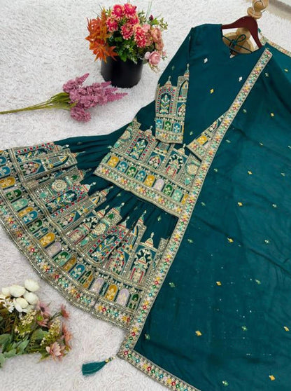 Pure Chinnon Silk suit set