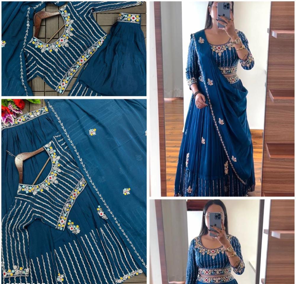 Embroidery Work Lehenga Choli