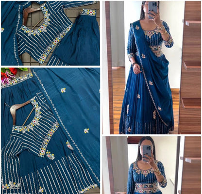 Embroidery Work Lehenga Choli