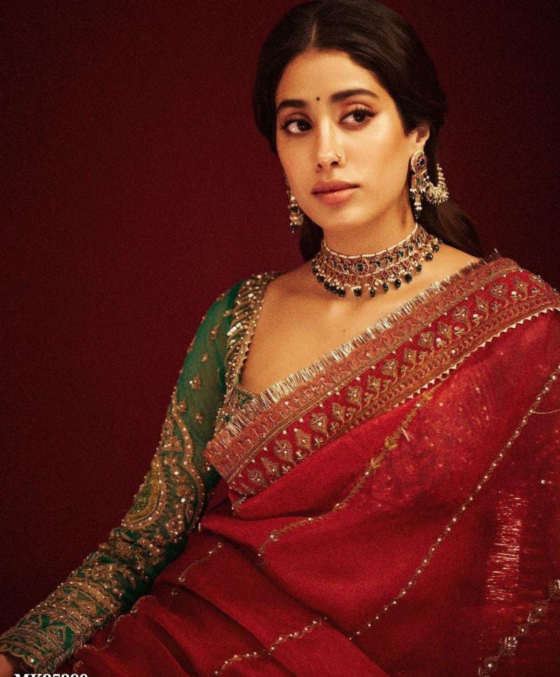 Organza silk fancy saree