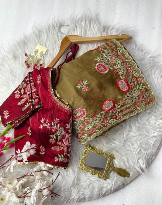 Zimmy Choo Silk Saree