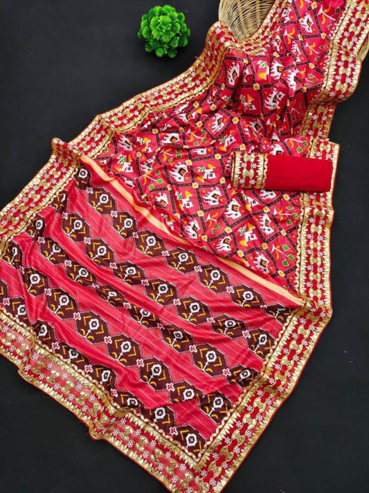 Trernding Patola silk saree