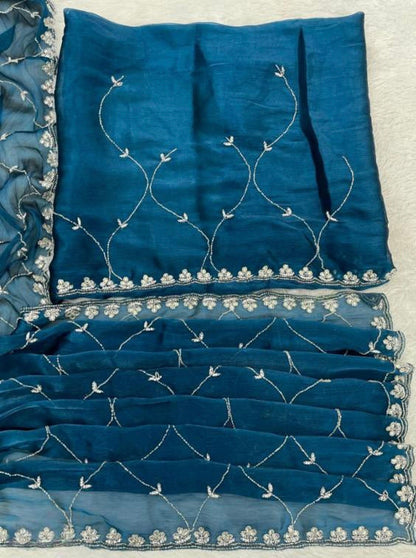 Party Wear hand work Jimmy Choo Saree