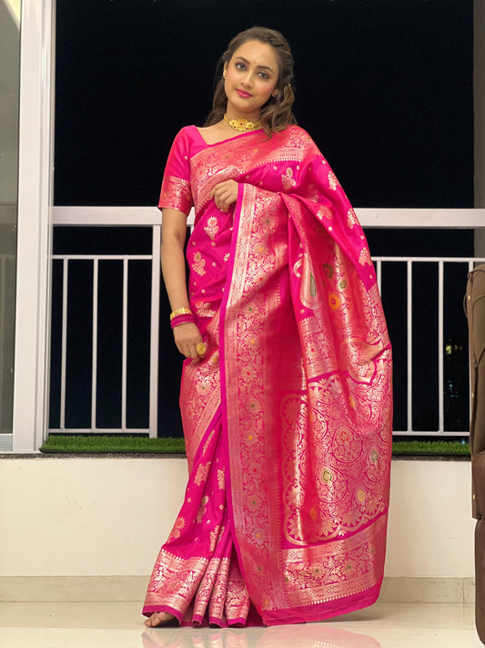 Pure silk Pethani saree