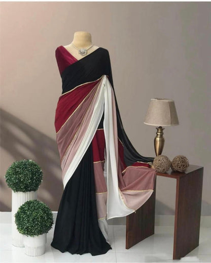 Women,s original smooth Gorgette with digital print