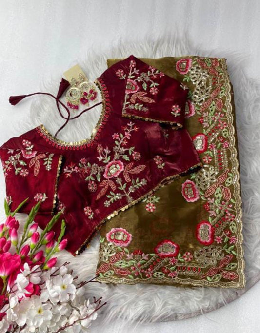 Zimmy Choo Silk Saree