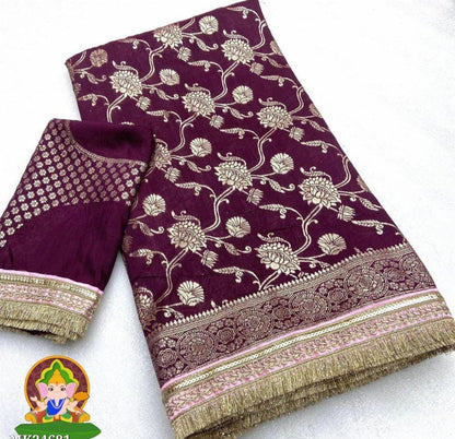 Viscose Dola Silk Saree