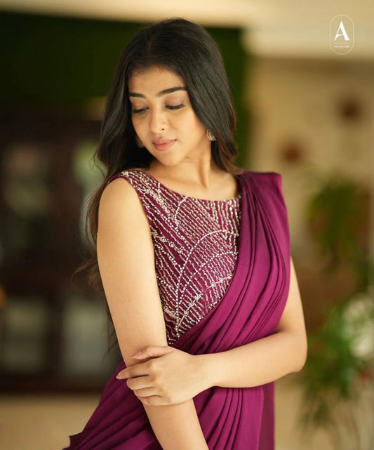 Party Wear designer gown Saree