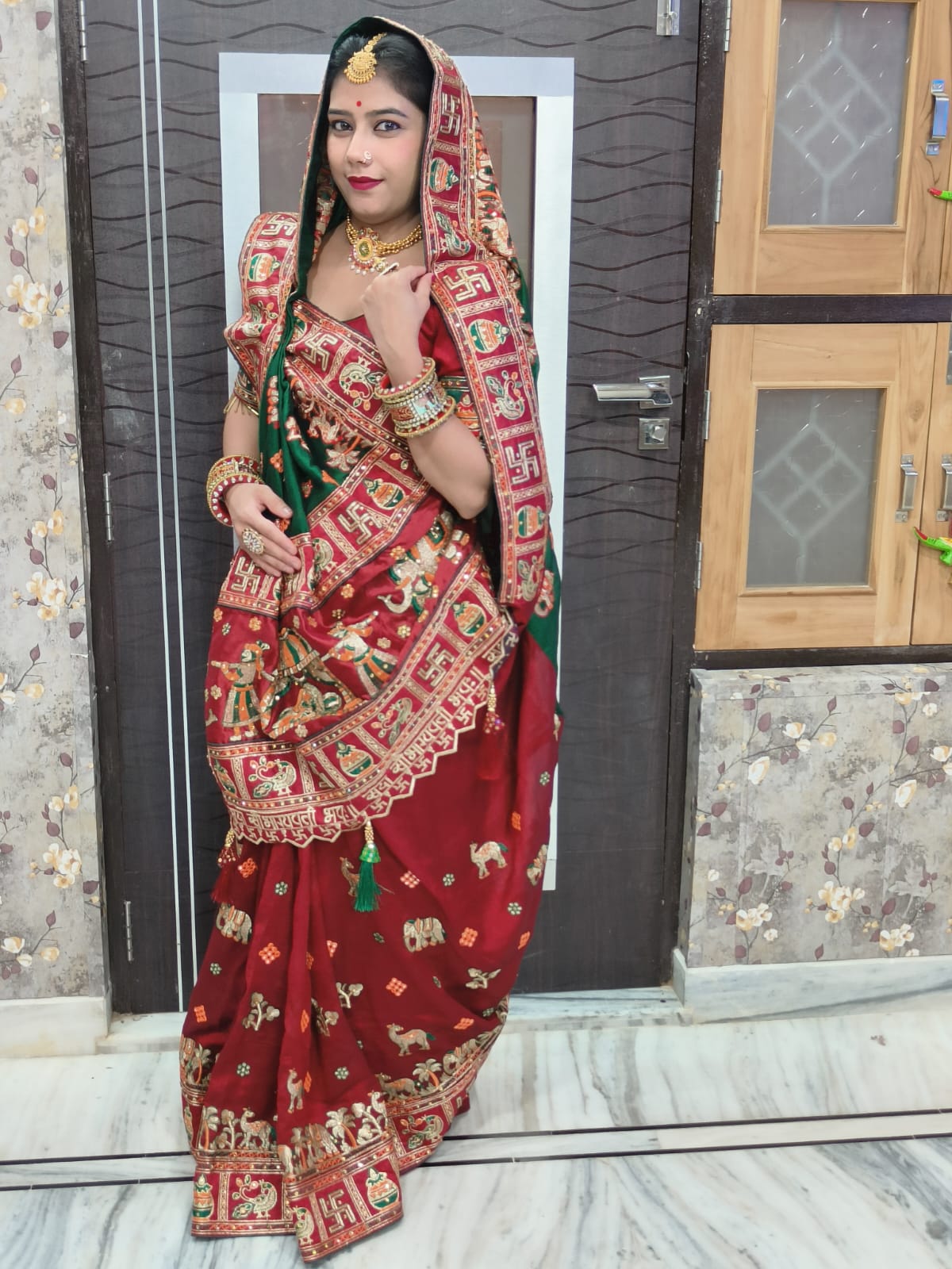 pure Soft Silk hand diamond work premium saree