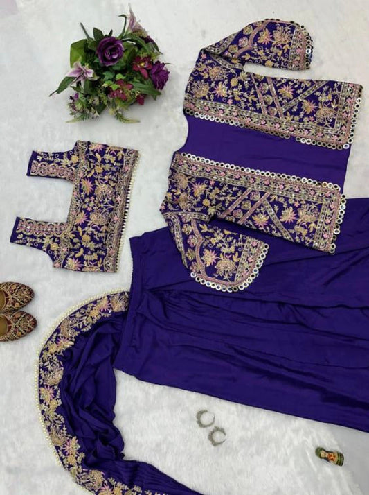 Ready To Wear fancy Saree