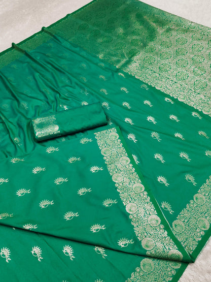 Soft And Pure Nath Banarasi silk saree