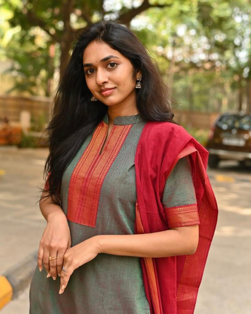 pure KANCHI COTTON suit set