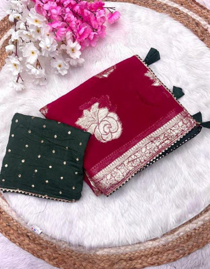 Pure Viscose ovar fancy Saree