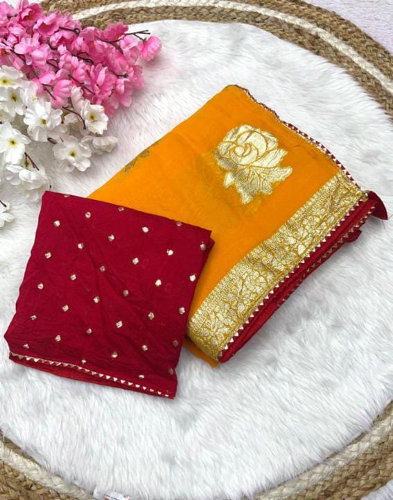 Pure Viscose ovar fancy Saree