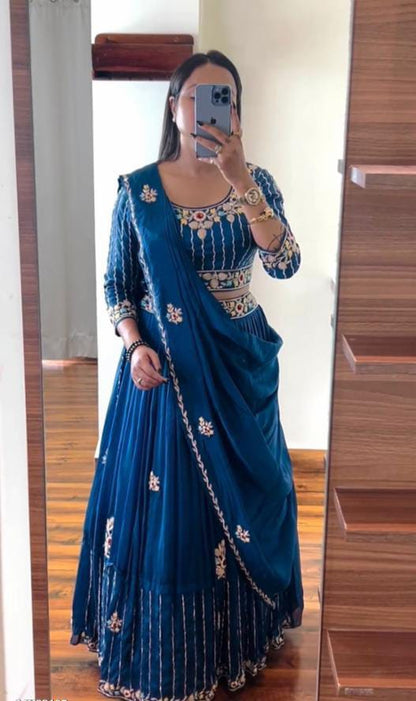 Embroidery Work Lehenga Choli