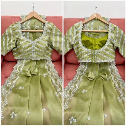 Jimmy Choo saree Embroidery Work