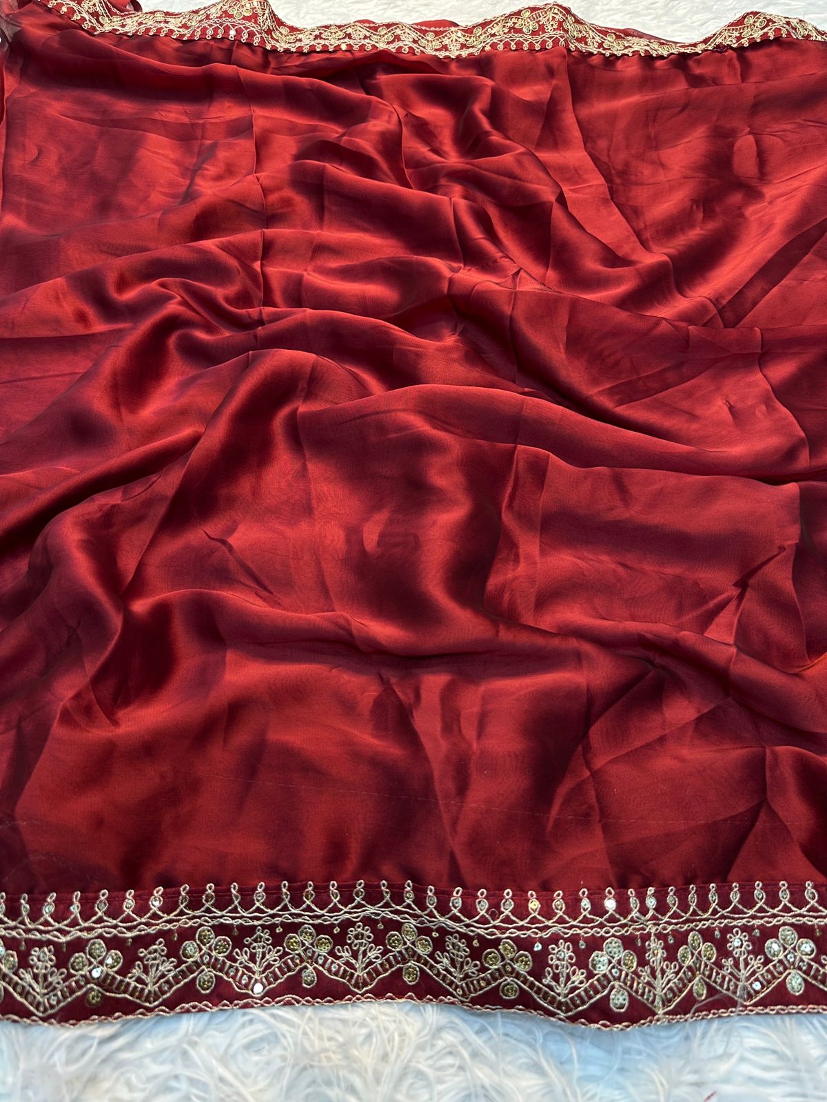 celebrity sequence saree