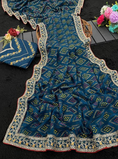 Bandhani Saree