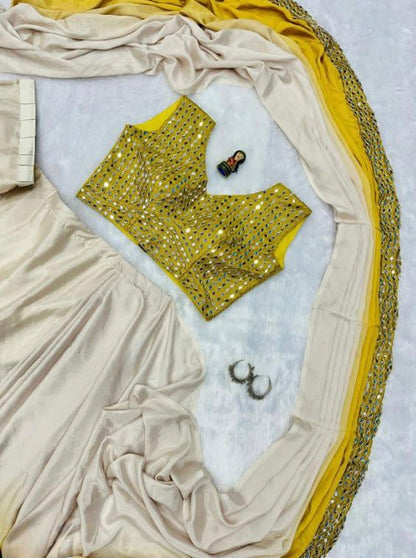 Ready To Wear mirror saree