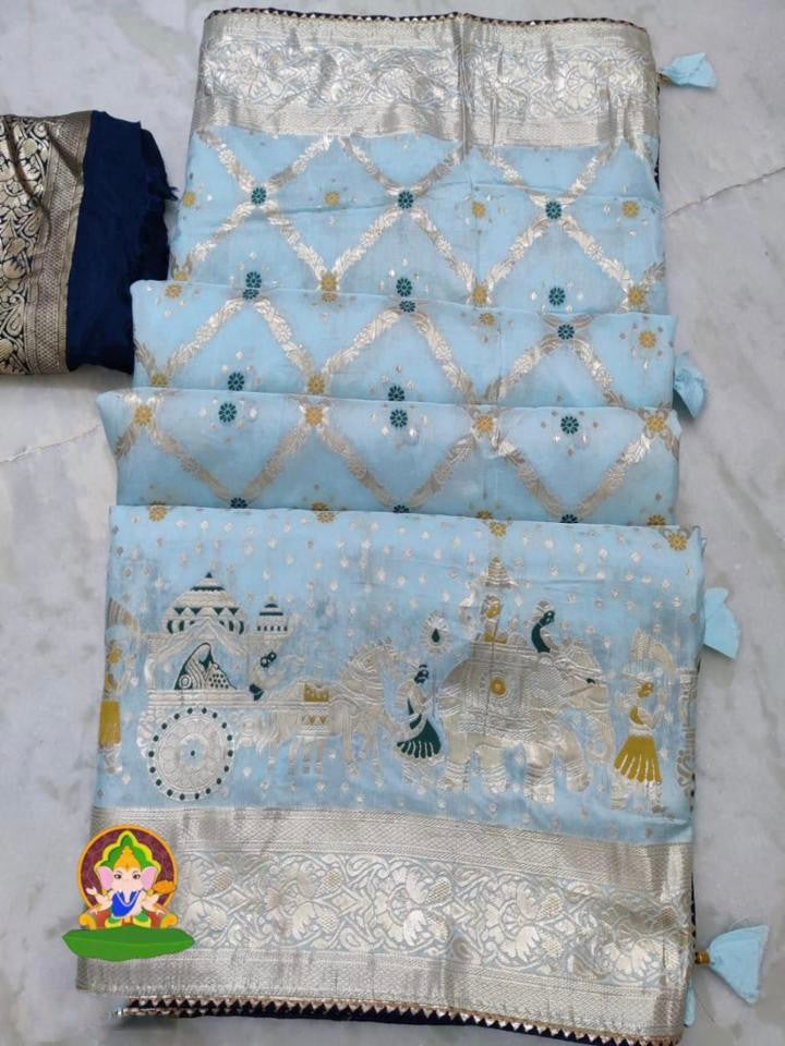 Dola Silk Viscose Silk Sarees