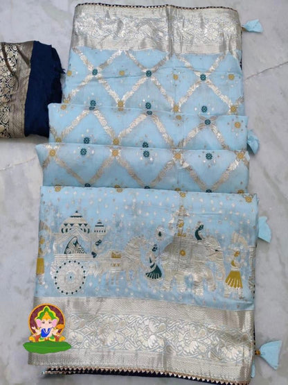 Dola Silk Viscose Silk Sarees