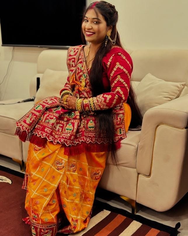 hand diamond work saree