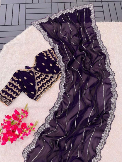 Duplicate Jimmy choo saree ( not  original )